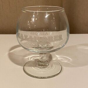 Cazadores Tequila Glass 3.5” Etched Logo Snifter Barware Collectible‎